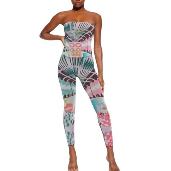 Skims Summer Mesh High Waist Legging Size 2X Multi Color - Picture 1 of 8
